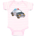 Baby Clothes Police Car Little Baby Bodysuits Boy & Girl Newborn Clothes Cotton