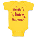 Baby Clothes Auntie S Little Valentine Aunt Baby Bodysuits Boy & Girl Cotton
