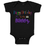 Baby Clothes Happy Birthday to My Daddy Dad Father Style C Baby Bodysuits Cotton