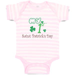 Baby Clothes My First Saint Patrick S Day Shamrock St Patrick's Day Cotton