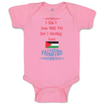Baby Clothes I Can T Even Walk Yet but I Already Love Palestine Baby Bodysuits