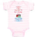 Baby Clothes I Can T Even Walk Yet but I Already Love Palestine Baby Bodysuits