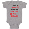 Baby Clothes I Can T Even Walk Yet Already Love Trinidad and Tobago Cotton