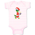 Baby Clothes Dinosaur in Santa Suite Holidays and Occasions Christmas Cotton
