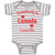 Baby Clothes Somebody in Canada Loves Me Baby Bodysuits Boy & Girl Cotton