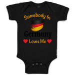 Baby Clothes Somebody in Germany Loves Me Baby Bodysuits Boy & Girl Cotton