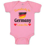 Baby Clothes Somebody in Germany Loves Me Baby Bodysuits Boy & Girl Cotton