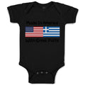 Baby Clothes Made in America with Greek Parts Baby Bodysuits Boy & Girl Cotton