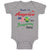 Baby Clothes Made in America with Jamaican Parts Baby Bodysuits Cotton