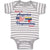 Baby Clothes Made in America with Venezuelan Parts Baby Bodysuits Cotton