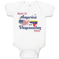 Baby Clothes Made in America with Venezuelan Parts Baby Bodysuits Cotton