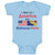 Baby Clothes Made in America with Romanian Parts Baby Bodysuits Cotton