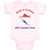 Baby Clothes Made in America with Croatian Parts Baby Bodysuits Cotton