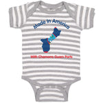 Baby Clothes Made in America with Chamorro Guam Parts Baby Bodysuits Cotton