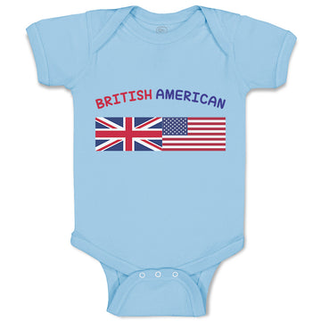 Baby Clothes British American Baby Bodysuits Boy & Girl Newborn Clothes Cotton