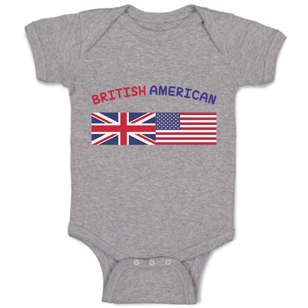 Baby Clothes British American Baby Bodysuits Boy & Girl Newborn Clothes Cotton