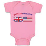 Baby Clothes British American Baby Bodysuits Boy & Girl Newborn Clothes Cotton