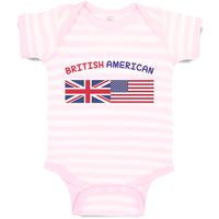 Baby Clothes British American Baby Bodysuits Boy & Girl Newborn Clothes Cotton