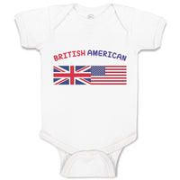 Baby Clothes British American Baby Bodysuits Boy & Girl Newborn Clothes Cotton