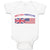 Baby Clothes British American Baby Bodysuits Boy & Girl Newborn Clothes Cotton