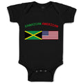 Baby Clothes Jamaican American Baby Bodysuits Boy & Girl Newborn Clothes Cotton