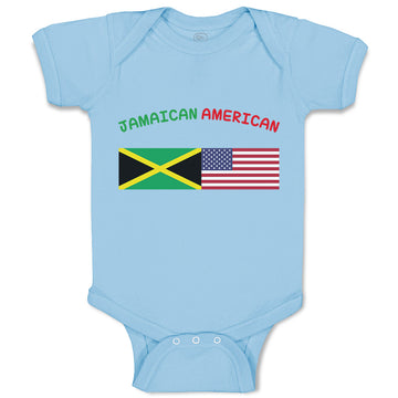 Baby Clothes Jamaican American Baby Bodysuits Boy & Girl Newborn Clothes Cotton