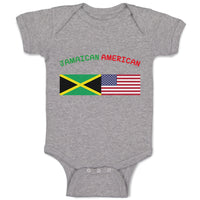 Baby Clothes Jamaican American Baby Bodysuits Boy & Girl Newborn Clothes Cotton