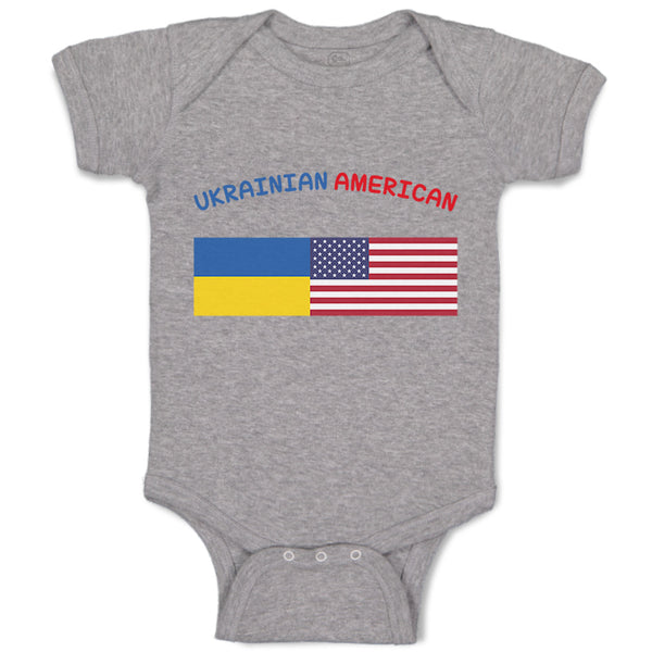 Baby Clothes Ukrainian American Baby Bodysuits Boy & Girl Newborn Clothes Cotton