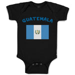 Baby Clothes Guatemala Country Flag Baby Baby Bodysuits Boy & Girl Cotton