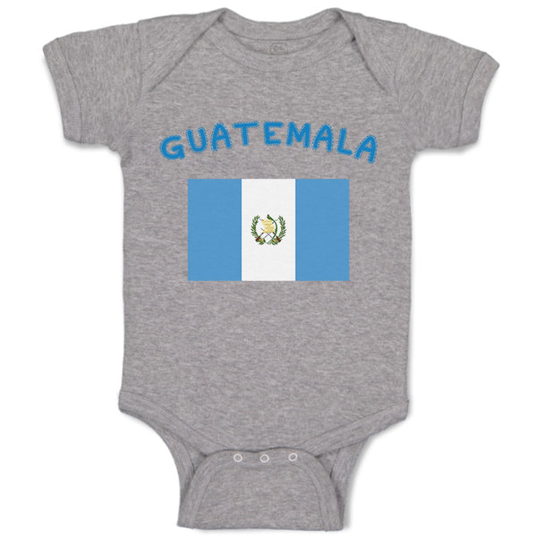 Baby Clothes Guatemala Country Flag Baby Baby Bodysuits Boy & Girl Cotton