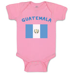 Baby Clothes Guatemala Country Flag Baby Baby Bodysuits Boy & Girl Cotton