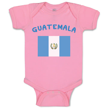 Baby Clothes Guatemala Country Flag Baby Baby Bodysuits Boy & Girl Cotton