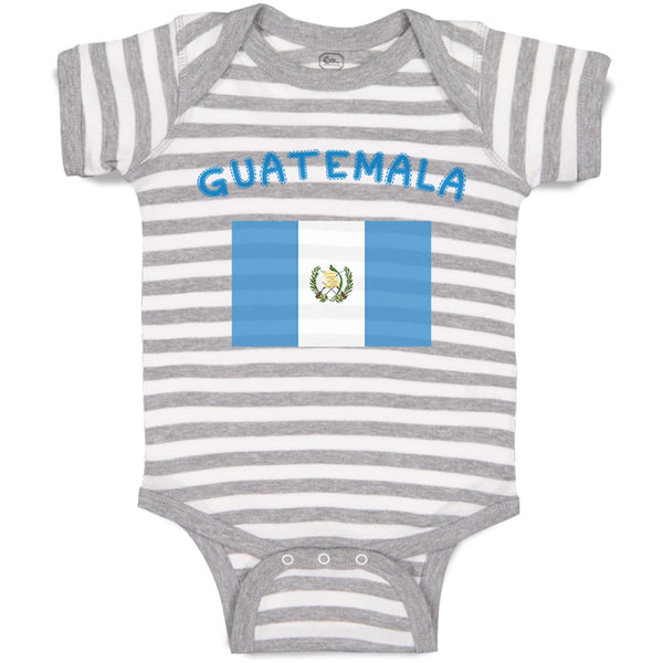 Baby Clothes Guatemala Country Flag Baby Baby Bodysuits Boy & Girl Cotton