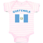 Baby Clothes Guatemala Country Flag Baby Baby Bodysuits Boy & Girl Cotton