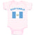 Baby Clothes Guatemala Country Flag Baby Baby Bodysuits Boy & Girl Cotton