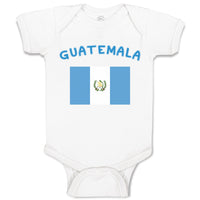 Baby Clothes Guatemala Country Flag Baby Baby Bodysuits Boy & Girl Cotton