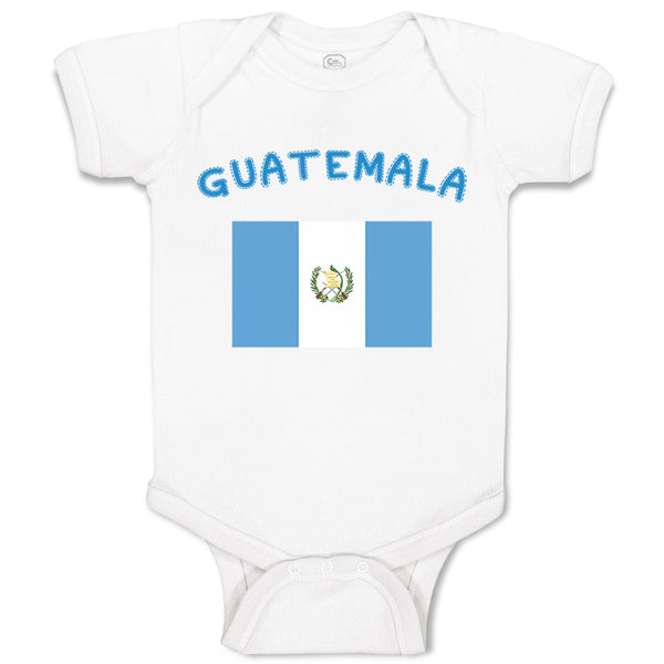 Baby Clothes Guatemala Country Flag Baby Baby Bodysuits Boy & Girl Cotton