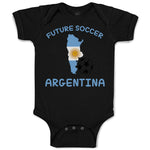 Baby Clothes Future Soccer Player Argentina Baby Bodysuits Boy & Girl Cotton