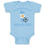 Baby Clothes Future Soccer Player Argentina Baby Bodysuits Boy & Girl Cotton