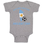 Baby Clothes Future Soccer Player Argentina Baby Bodysuits Boy & Girl Cotton