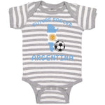 Baby Clothes Future Soccer Player Argentina Baby Bodysuits Boy & Girl Cotton