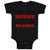 Baby Clothes I'M Proof That My Daddy Does Not Shoot Blanks Dad Father's Day