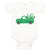 Baby Clothes Green Truck St Patrick's Irish Clover Shamrock Ireland Cotton