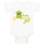 Happy St Patrick's Day Shamrock Clover Irish Ireland Hat Gold