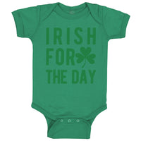 Baby Clothes Irish for A Day St Patrick's St Patty Clover Irish Drinking Ireland