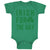 Baby Clothes Irish for A Day St Patrick's St Patty Clover Irish Drinking Ireland