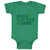 Baby Clothes Lucky Charm Boy Patrick's Patty Shamrock Ireland Clover Cotton