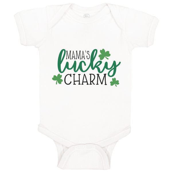 Baby Clothes Lucky Charm Boy Patrick's Patty Shamrock Ireland Clover Cotton