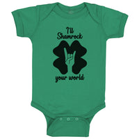 Baby Clothes I'Ll Shamrock Funny Gag Patrick's Patty Clover N Roll Cotton