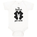 Baby Clothes I'Ll Shamrock Funny Gag Patrick's Patty Clover N Roll Cotton